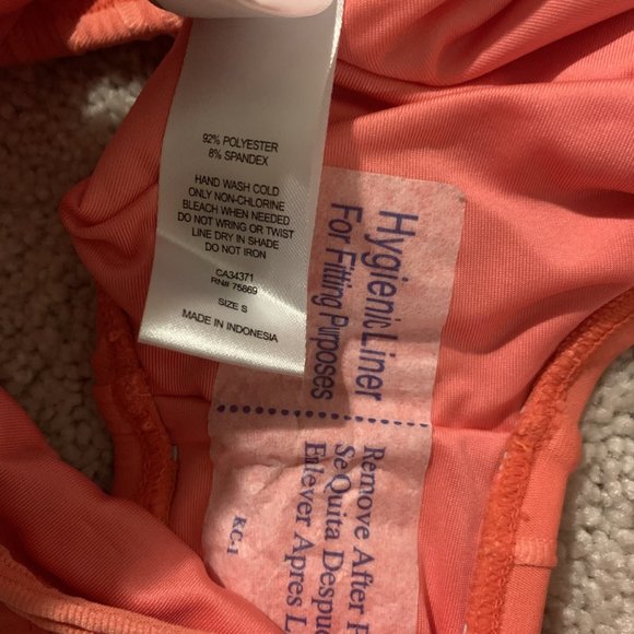 Go Gossip Coral Bikini Bottom, Size S - Picture 8 of 8